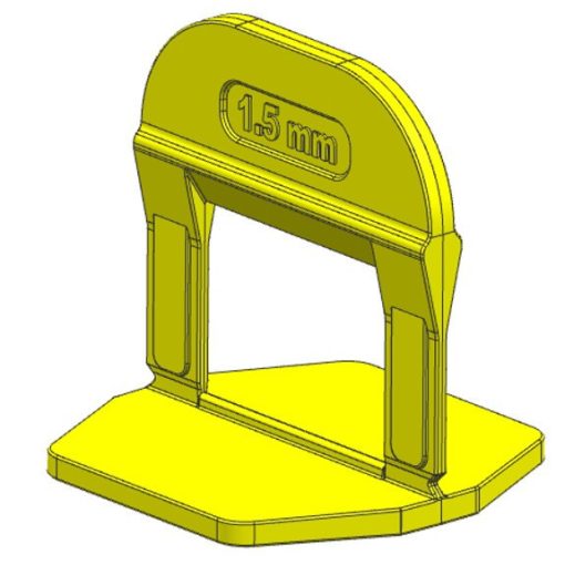 Spony na dlažbu 1,5 mm 100 ks – Leveling systém TLS PRO