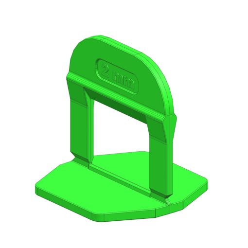 Spony na dlažbu 2 mm 100 ks – Leveling systém TLS PRO ECO