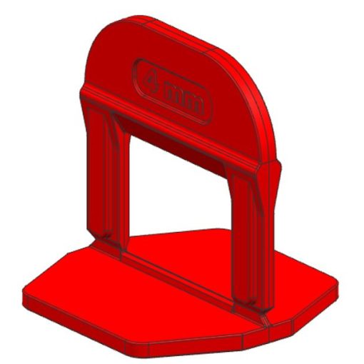 Spony na dlažbu 4 mm 100 ks – Leveling systém TLS PRO