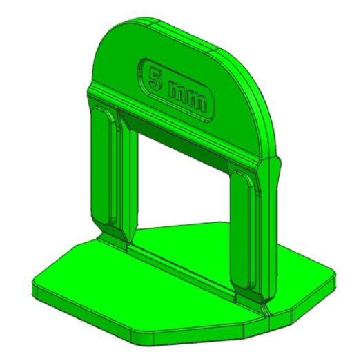 Spony na dlažbu 5 mm 100 ks – Leveling systém TLS PRO