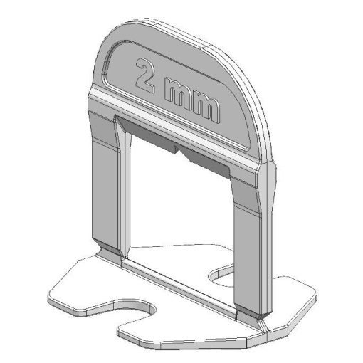 Leveling systém spony 2 mm 250 ks – Leveling systém TLS SMART