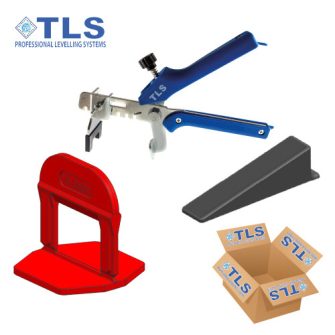 Wedge tile leveling system